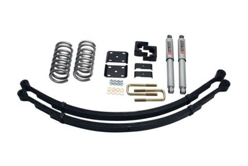 BT Lower Kit w SP Shocks - Belltech LOWERING KIT WITH SP SHOCKS