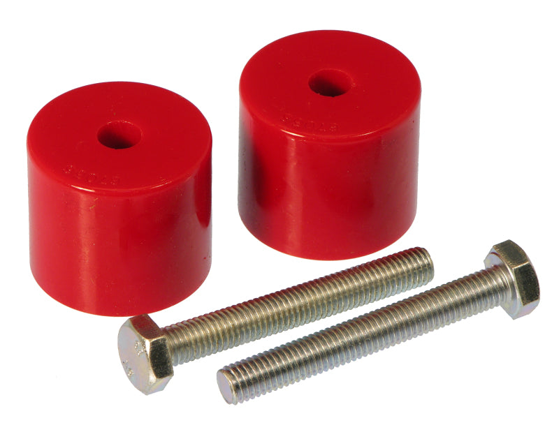 PRO Bump Stops - Red - Prothane 97-04 Jeep TJ Rear Bump Stop Spacer Kit - Red