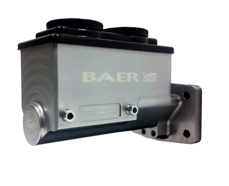 BAE Master Cylinder Kits - Baer Brakes Mopar 1in Bore Remaster 4-Bolt Left Port Master Cylinder Assembly - Gray