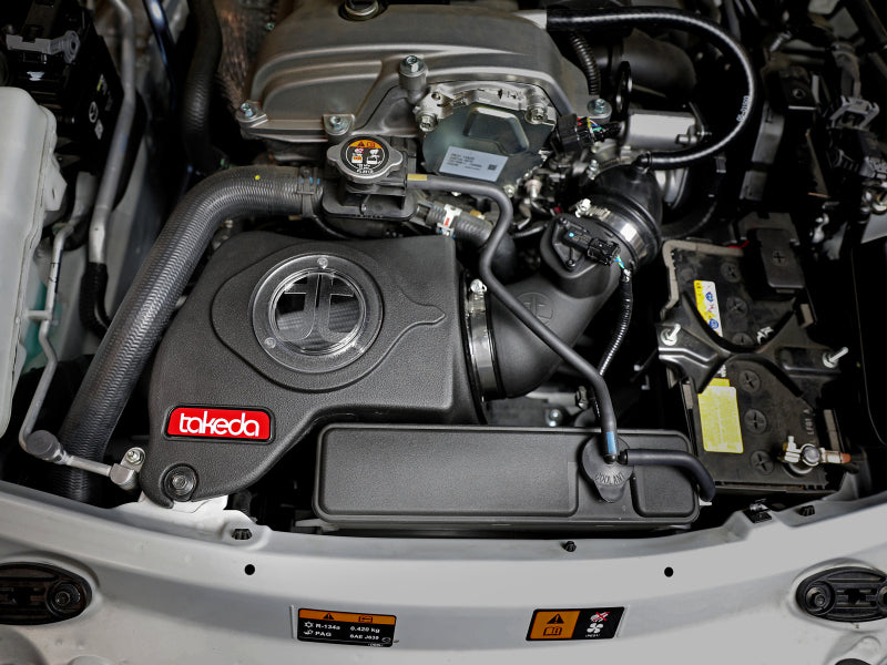 AFE Takeda Momentum Intake - aFe Takeda Momentum Cold Air Intake System w/ Pro DRY S Media Mazda MX-5 Miata (ND) 16-19 L4-2.0L