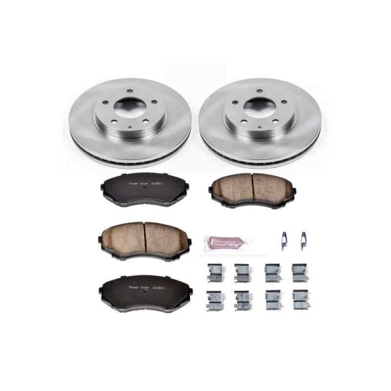 PSB Autospecialty Kit - Power Stop 00-06 Mazda MPV Front Autospecialty Brake Kit