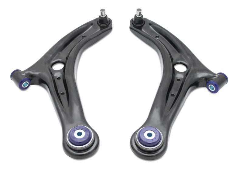 SPR Control Arms - Front - SuperPro 14-19 Ford Fiesta ST Front Lower Control Arm Set w/ Preinstalled SuperPro Bushings