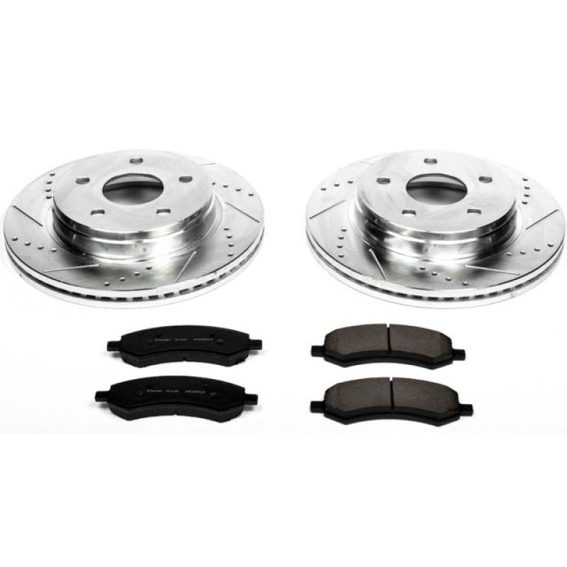 PSB Z23 Evolution Kit - Power Stop 07-09 Chrysler Aspen Front Z23 Evolution Sport Brake Kit