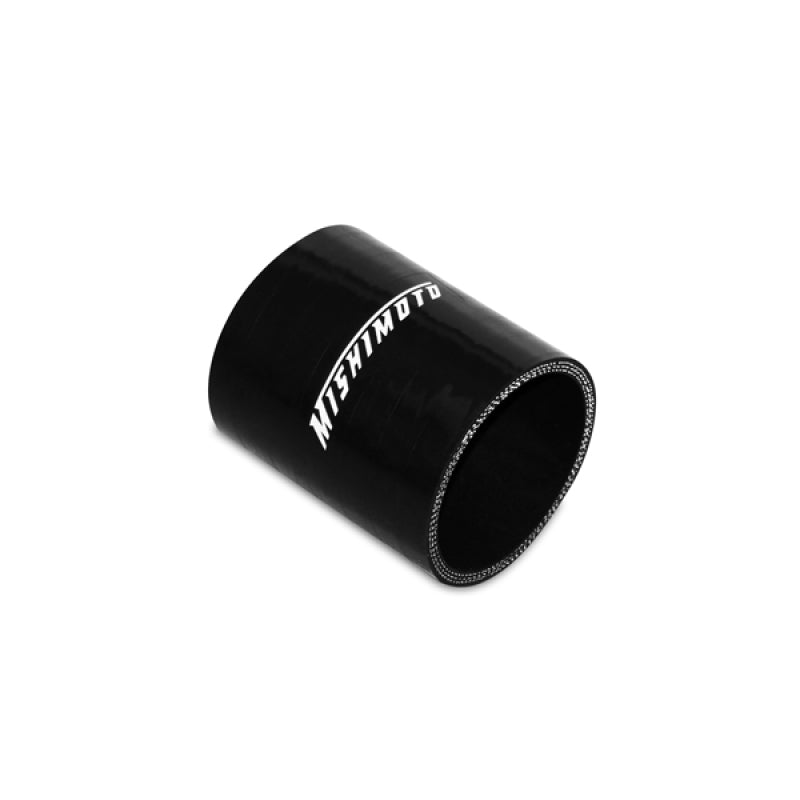 MM Couplers - Straight - Mishimoto 2.25 Inch Black Straight Coupler