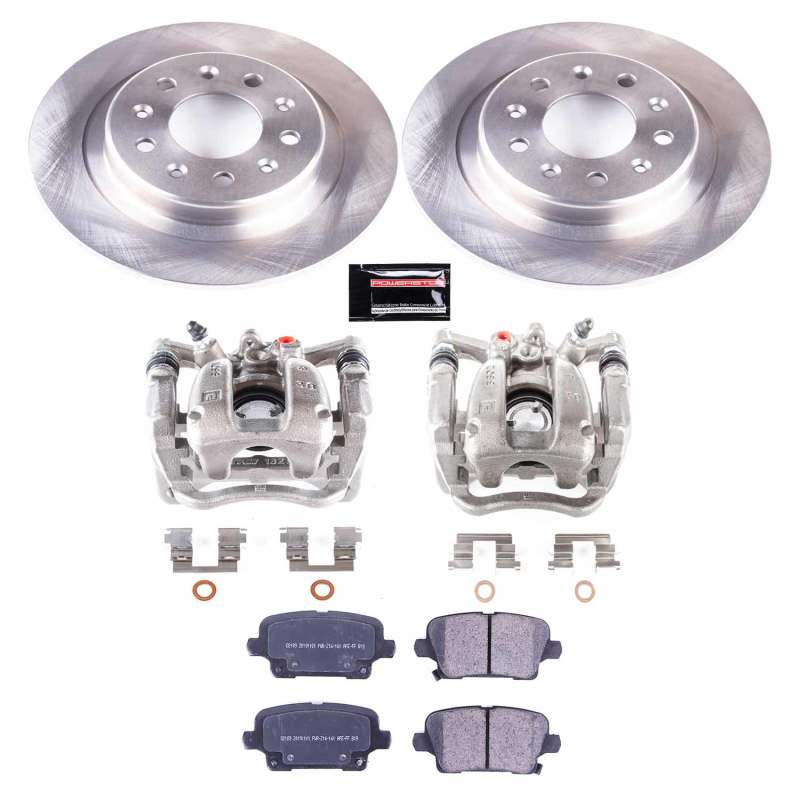 PSB Autospecialty Kit w/Cals - Power Stop 19-20 Buick Regal Sportback Rear Autospecialty Brake Kit w/Calipers