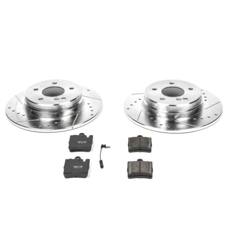 PSB Z23 Evolution Kit - Power Stop 03-05 Mercedes-Benz C240 Rear Z23 Evolution Sport Brake Kit
