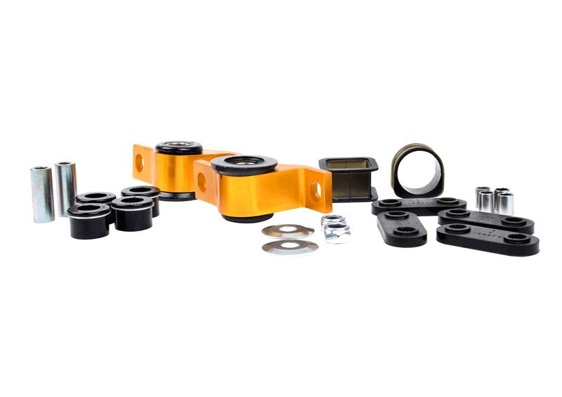 WL Bushings - Control Arm - Whiteline Plus 88-00 Honda Civic / 88-9/95 CRX Rear Control Arm - Lower Inner & Outer Bushing Kit