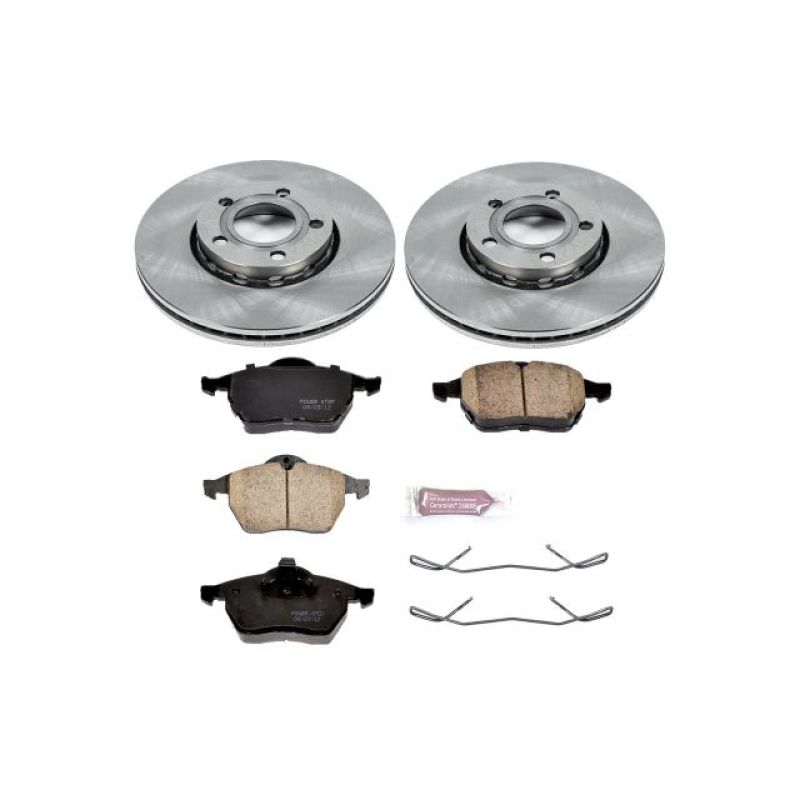 PSB Autospecialty Kit - Power Stop 96-98 Audi A4 Front Autospecialty Brake Kit