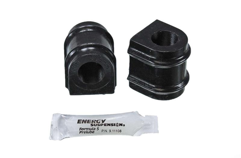 ES Sway Bar Bushings - Black - Energy Suspension 10 Chevy Camaro Black 29.5mm Front Sway Bar Bushing Set