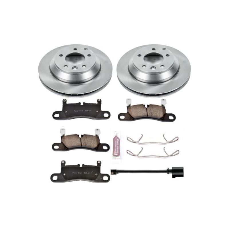 PSB Autospecialty Kit - Power Stop 11-18 Porsche Cayenne Rear Autospecialty Brake Kit