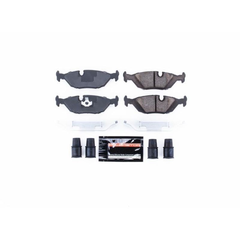 PSB Z23 Evolution Brake Pads - Power Stop 1991 BMW 318i Rear Z23 Evolution Sport Brake Pads w/Hardware