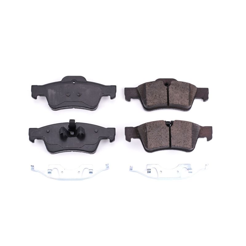 PSB Z17 Evolution Brake Pads - Power Stop 2011 Mercedes-Benz G55 AMG Rear Z17 Evolution Ceramic Brake Pads w/Hardware