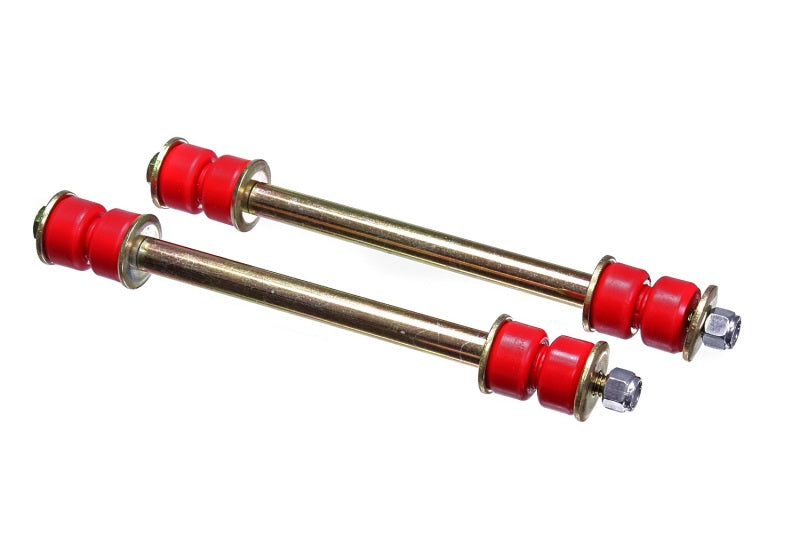 ES End Links - Red - Energy Suspension Universal Fixed Length Red End Link Set (6in Length)