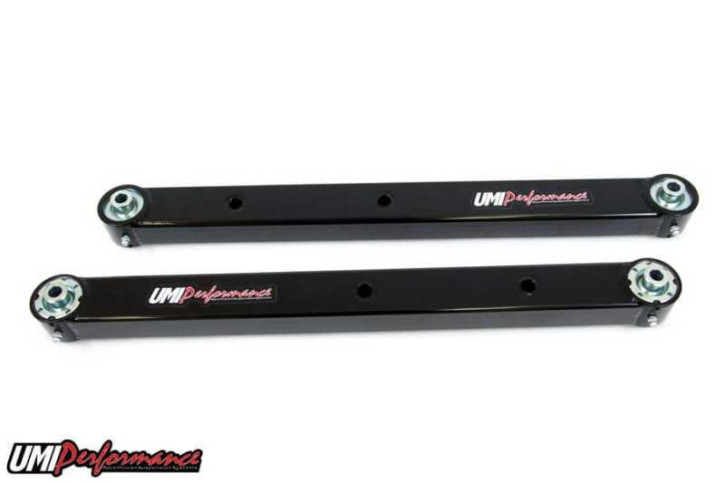 UMI Lower Control Arms - UMI Performance 64-72 A-Body Boxed Lower Control Arms- w/ Dual Roto-Joints