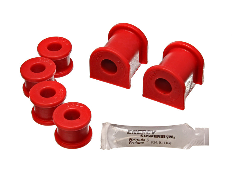 ES Sway Bar Bushings - Red - Energy Suspension 04-06 Pontiac GTO Red 16mm Front Sway Bar Bushing Set