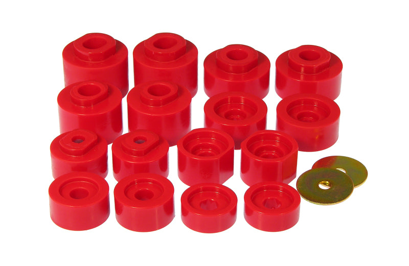 PRO Body/Subframe Bush - Red - Prothane 01-05 Ford Explorer Sport Track Cab Mounts - Red