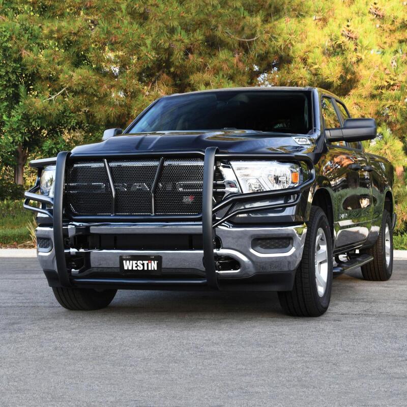 WES HDX Grille Guards - Westin 19-21 Ram 1500 (non Rebel/Warlock) HDX Grille Guard - Black