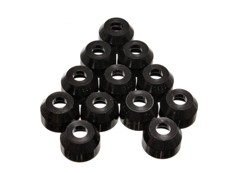 ES Dust Boots - Black - Energy Suspension Tie Rod End Boot O.E.-Box Of 12 - Black