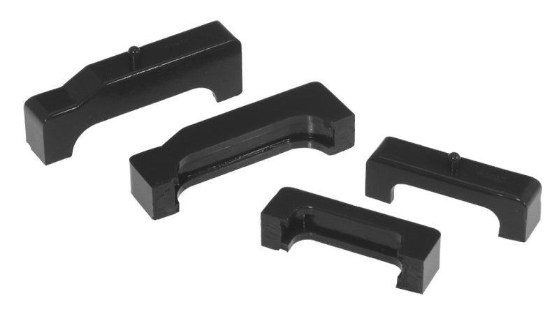 PRO Radiator Insulators - Blk - Prothane 88-98 Chevy Truck Big Block Radiator Insolators - Black