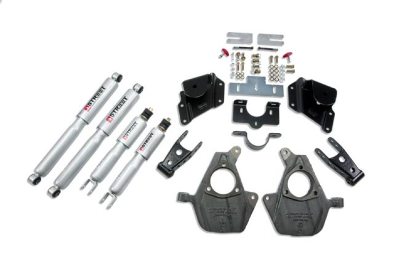 BT Lower Kit w SP Shocks - Belltech LOWERING KIT WITH SP SHOCKS