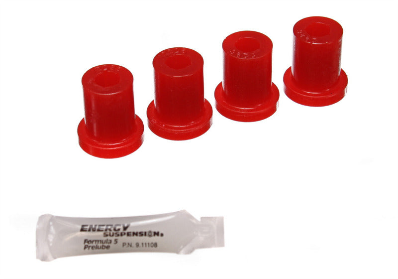 ES Spring/Shackle Bush - Red - Energy Suspension Aftermarket Shackle Set - Red