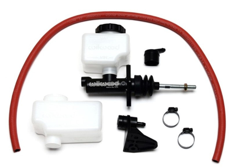 WIL Master Cylinder - Wilwood Compact Remote M/C Kit 15/16in Bore Banjo Outlet w/Reservoir