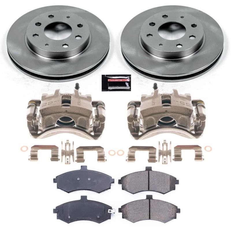 PSB Autospecialty Kit w/Cals - Power Stop 03-05 Hyundai Elantra Front Autospecialty Brake Kit w/Calipers
