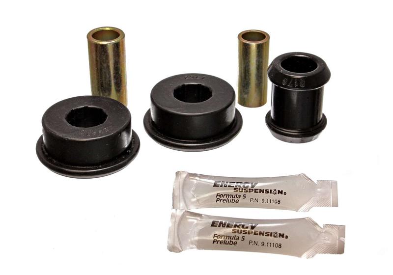 ES Track Arm Bushings - Black - Energy Suspension Traction Bar Bushing Set - Black