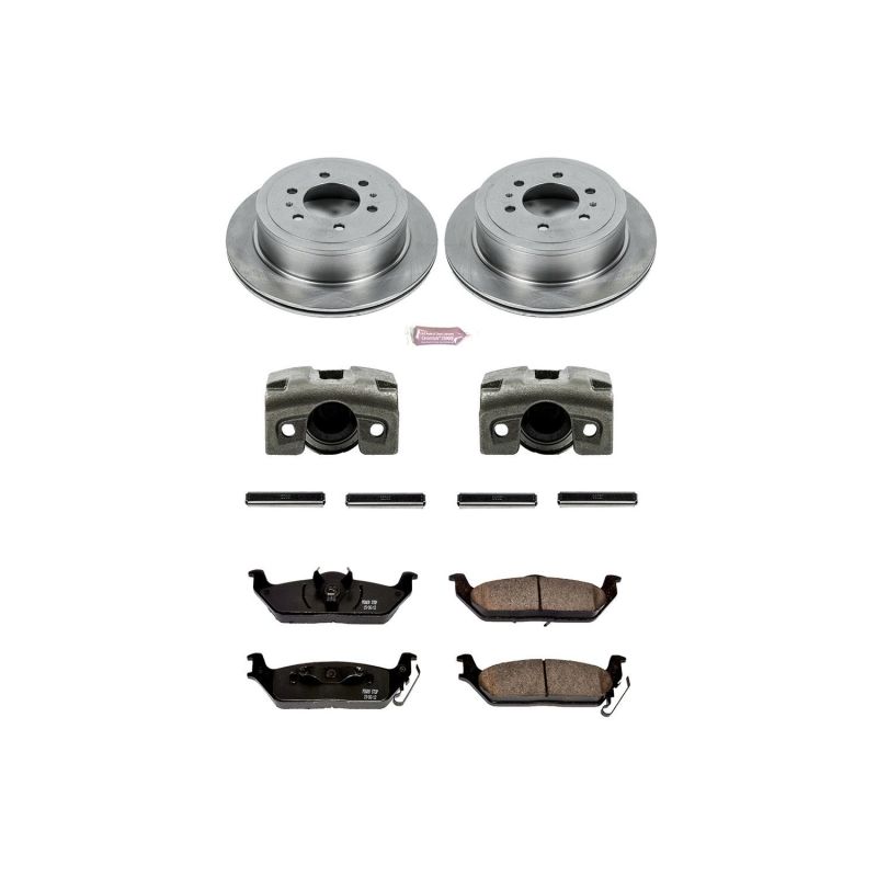PSB Autospecialty Kit w/Cals - Power Stop 04-11 Ford F-150 Rear Autospecialty Brake Kit w/Calipers