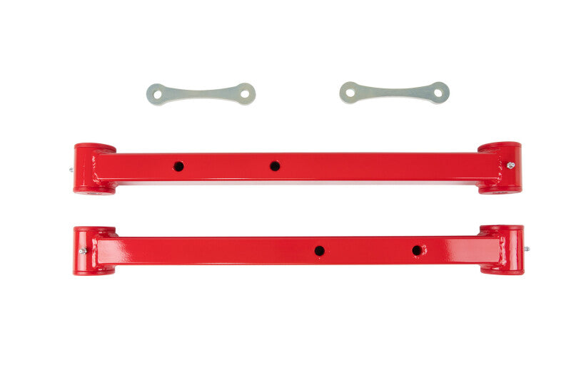 UMI Lower Control Arms - UMI 91-96 GM B-Body Boxed Extended Length Lower Control Arms - Red