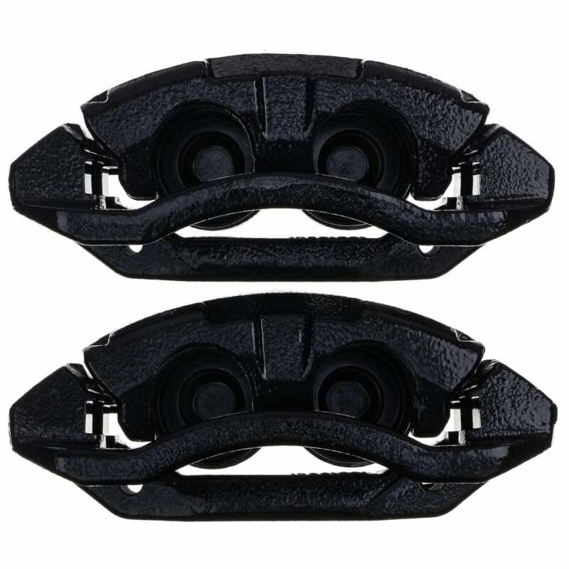 PSB Black Calipers - Power Stop 11-18 Ram 1500 Front Black Calipers - Pair (w/Bracket)