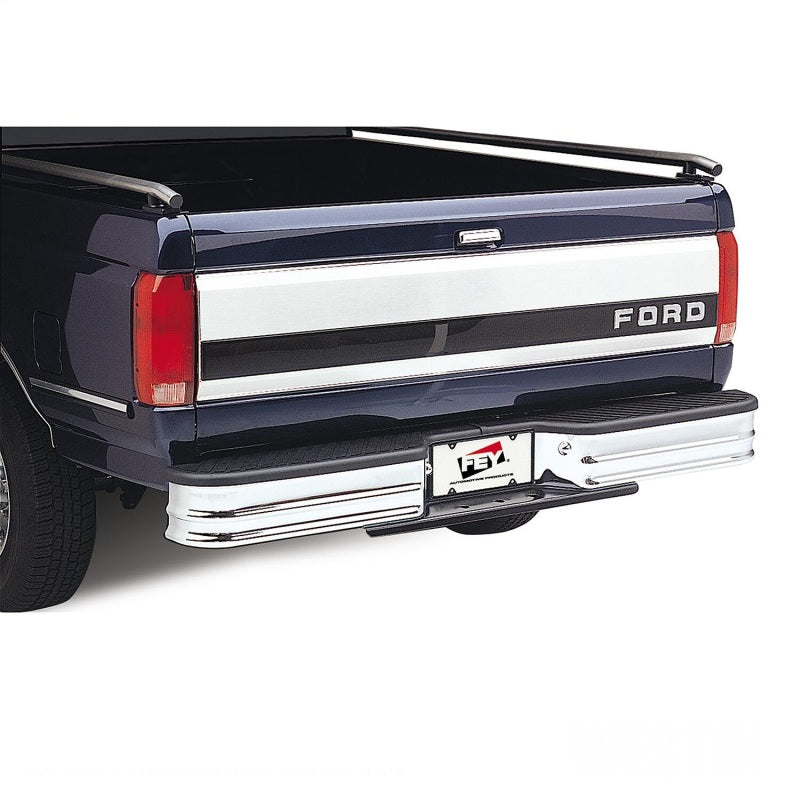WES Fey Surestep Bumpers - Westin/Fey 67-96 F-Series Style Side / 97-98 F-250/350 HD Surestep Universal Bumper - Chrome
