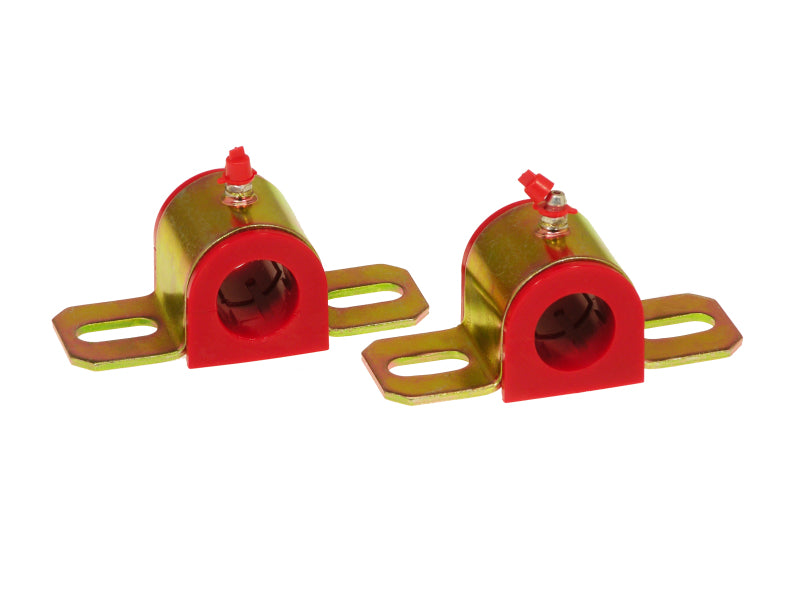 PRO Sway/End Link Bush - Red - Prothane Universal Greasable Sway Bar Bushings - 26MM - Type B Bracket - Red