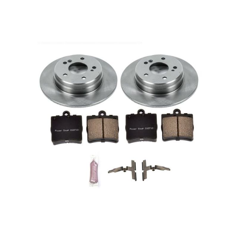 PSB Autospecialty Kit - Power Stop 04-08 Chrysler Crossfire Rear Autospecialty Brake Kit