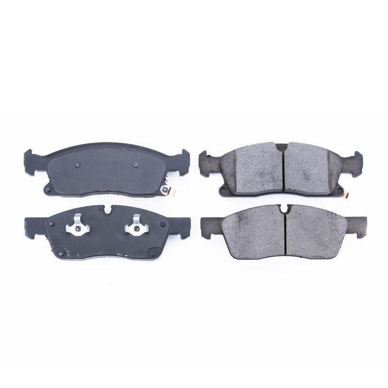 PSB Z16 Evolution Brake Pads - Power Stop 2017 Dodge Durango Front Z16 Evolution Ceramic Brake Pads