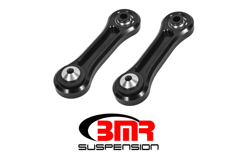BMR Vertical Links - BMR 15-17 S550 Mustang Rear Lower Control Arms Vertical Link (Delrin/Bearing) - Black