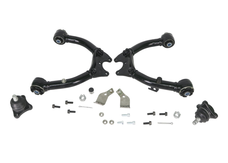 WL Control Arms - Front - Whiteline 2001-2006 Mitsubishi Montero Front Upper Control Arm - Fixed Offset -