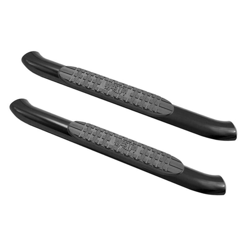WES Nerf Bars - PRO TRAXX 4 - Westin 18-20 Jeep Wrangler JL 2DR PRO TRAXX 4 Oval Nerf Step Bars - Textured Black
