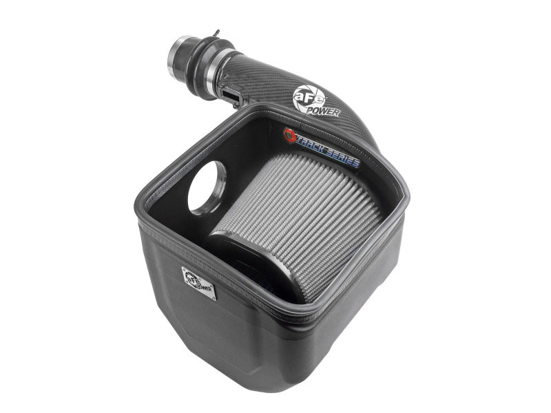 AFE Track Series Intake - aFe 19-23 Nissan Patrol 4.8L L6 Track Series Carbon Fiber Intake System w/Pro DRY S Filter