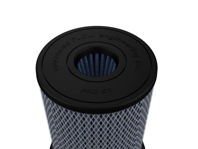 AFE Universal Pro-5 R Filter - aFe MagnumFLOW Pro 5R Air Filters 3in F x 5-1/2in B x 5-1/4in T (Inverted) x 8in H