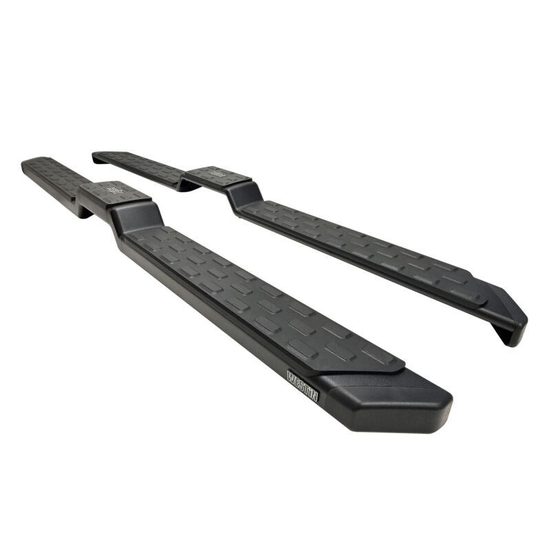 WES Running Boards - HDX - Westin 19-24 Chevrolet Silverado / GMC Sierra 1500 DC (Excl. LD/LTD) HDX Running Boards - Tex. Blk