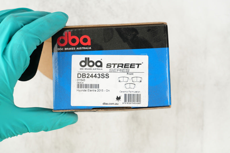 DBA Street Series Brake Pads - DBA 17-20 Hyundai Elantra (w/280mm Front Rotor) Front Street Series Brake Pads