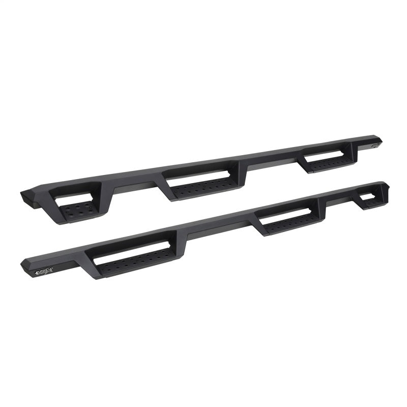 WES Nerf Bars - HDX Drop - Westin 2019 Chevrolet Silverado/Sierra 1500 (5.5ft) Drop Wheel to Wheel Nerf Step Bars - Txt Black