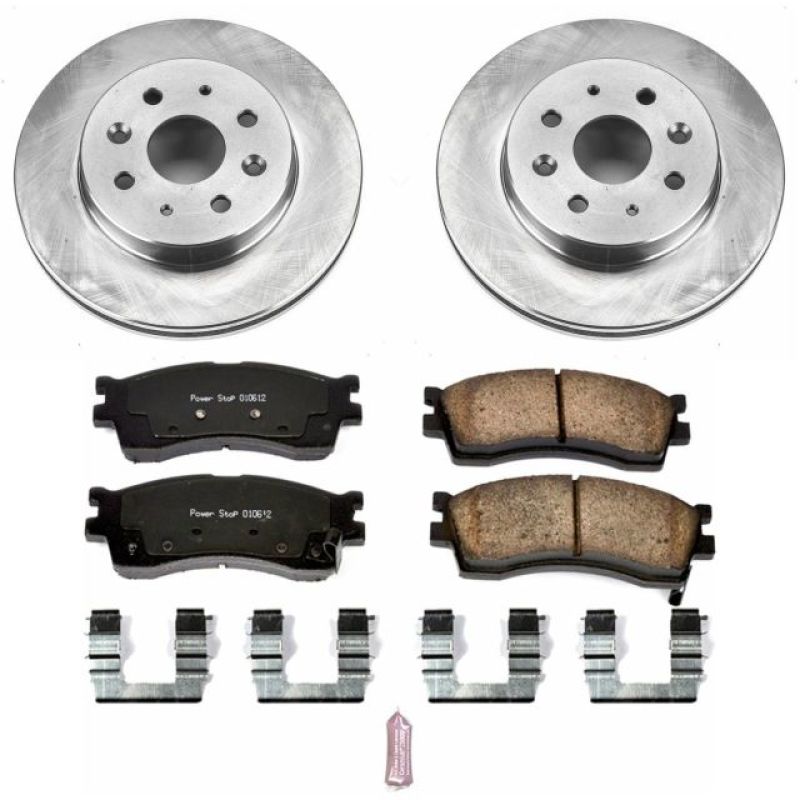 PSB Autospecialty Kit - Power Stop 03-05 Kia Rio Front Autospecialty Brake Kit
