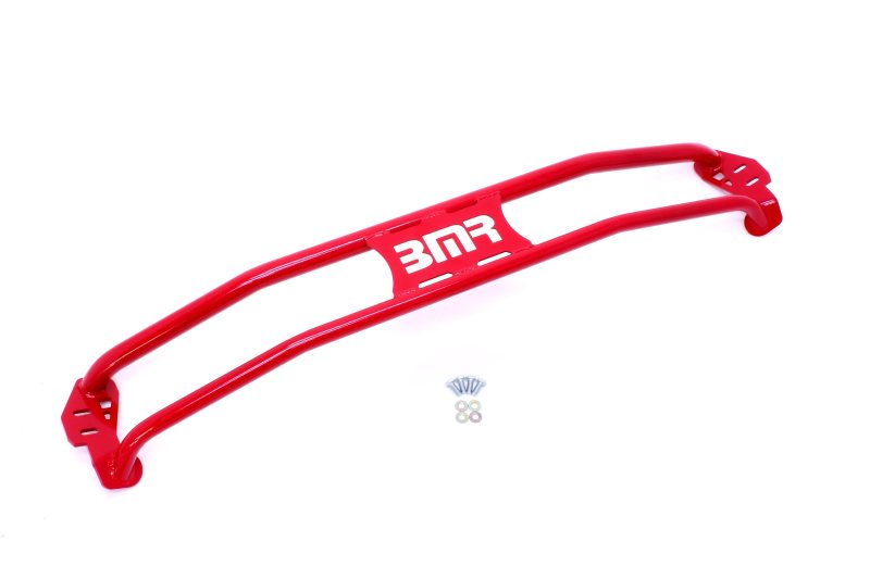 BMR Strut Tower Braces - BMR 11-15 5th Gen Camaro Front 2-Point Strut Tower Brace - Red