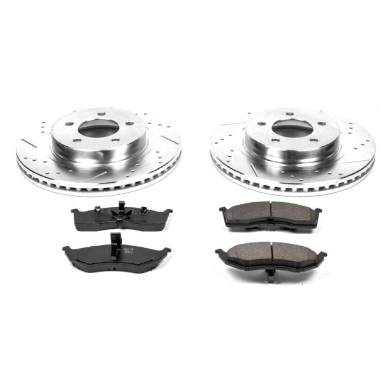 PSB Z23 Evolution Kit - Power Stop 98-04 Chrysler Concorde Front Z23 Evolution Sport Brake Kit