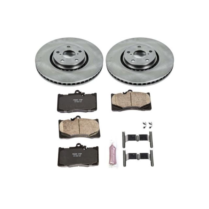 PSB Autospecialty Kit - Power Stop 07-11 Lexus GS350 Front Autospecialty Brake Kit