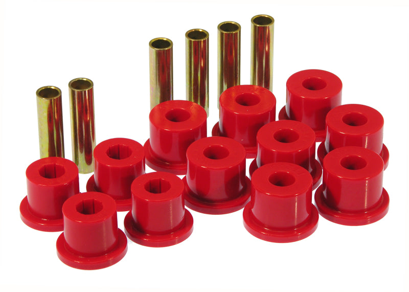 PRO Spring/Shackle Bush- Red - Prothane 73-87 GM Rear Spring & Shackle Bushings (w/ 1.75in Bushings) - Red