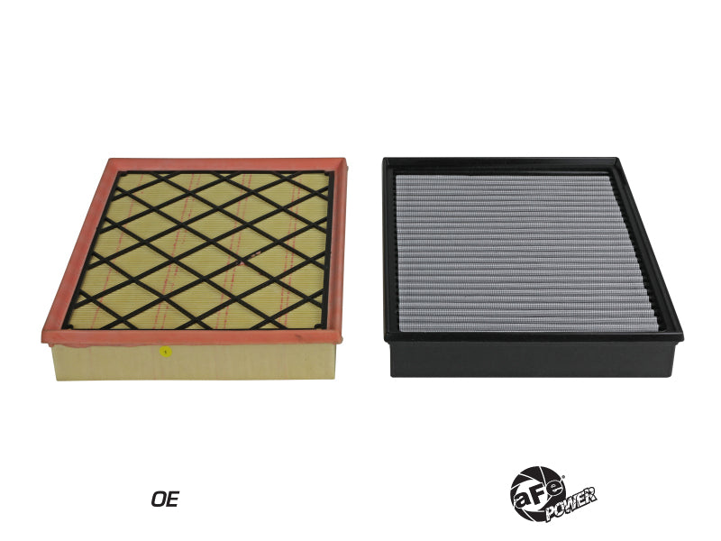 AFE Direct Fit Pro DRY S Air Filter - aFe Magnum FLOW Pro DRY S Replacement Filter Ford Ranger 2019 L4-2.3L (T)