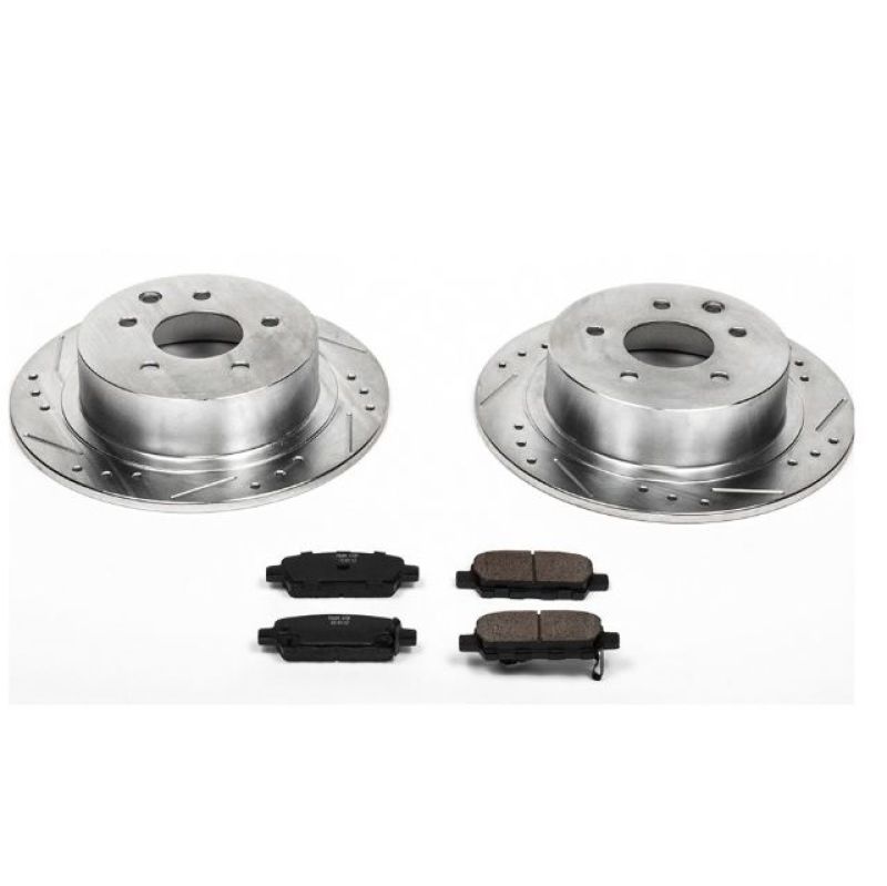 PSB Z23 Evolution Kit - Power Stop 02-06 Nissan Altima Rear Z23 Evolution Sport Brake Kit